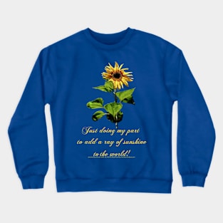 sunflower Crewneck Sweatshirt